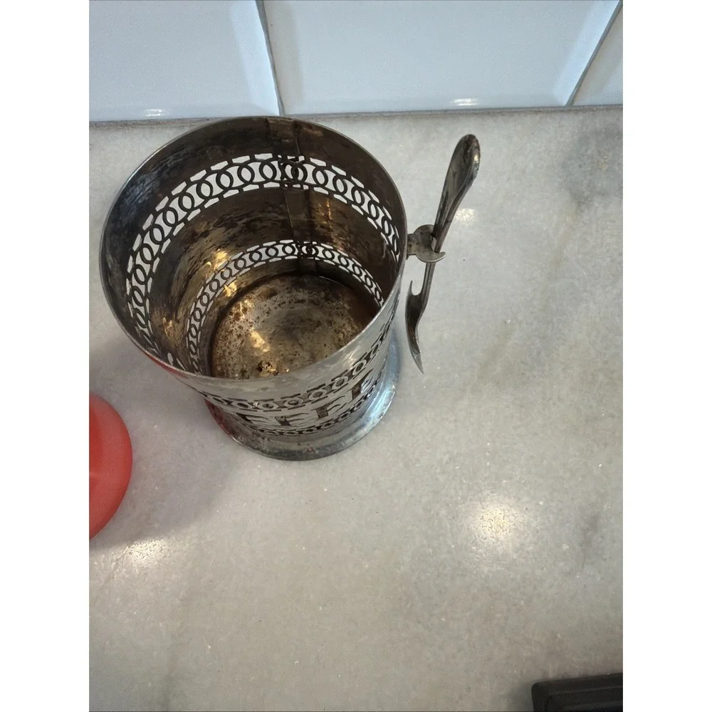 Coffee Container‎ with Side Spoon Made In England Perfect Planter No Lid ES004